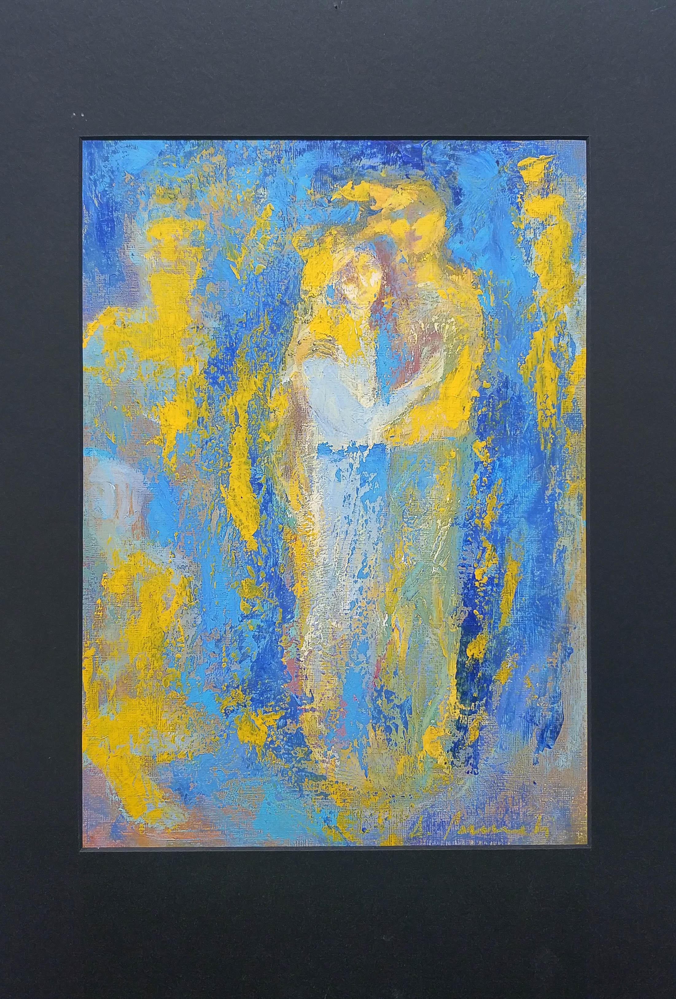 Wir werden also nicht mehr auf Wanderschaft gehen,  von George Byron Gedichte, zeitgenössisch, Acryl – Art von Anna Pennati