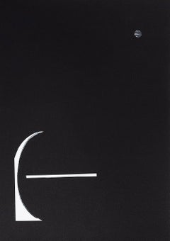 "The Black Series number one", von Anna Pennati - Collage auf Karton auf Leinwand