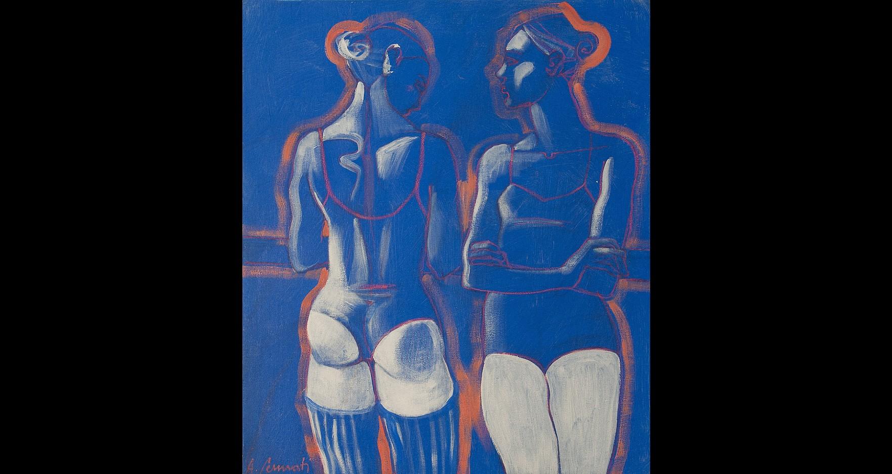 Danse et Passion est mon "fil rouge", le continuum de mon travail artistique.

La danse est ma passion et dans mes peintures, le mouvement et l'anatomie sont toujours respectés et représentés avec connaissance.

Très rare tableau d'Anna Pennati de