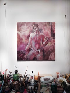 "David and Goliath" by Anna Pennati, painting