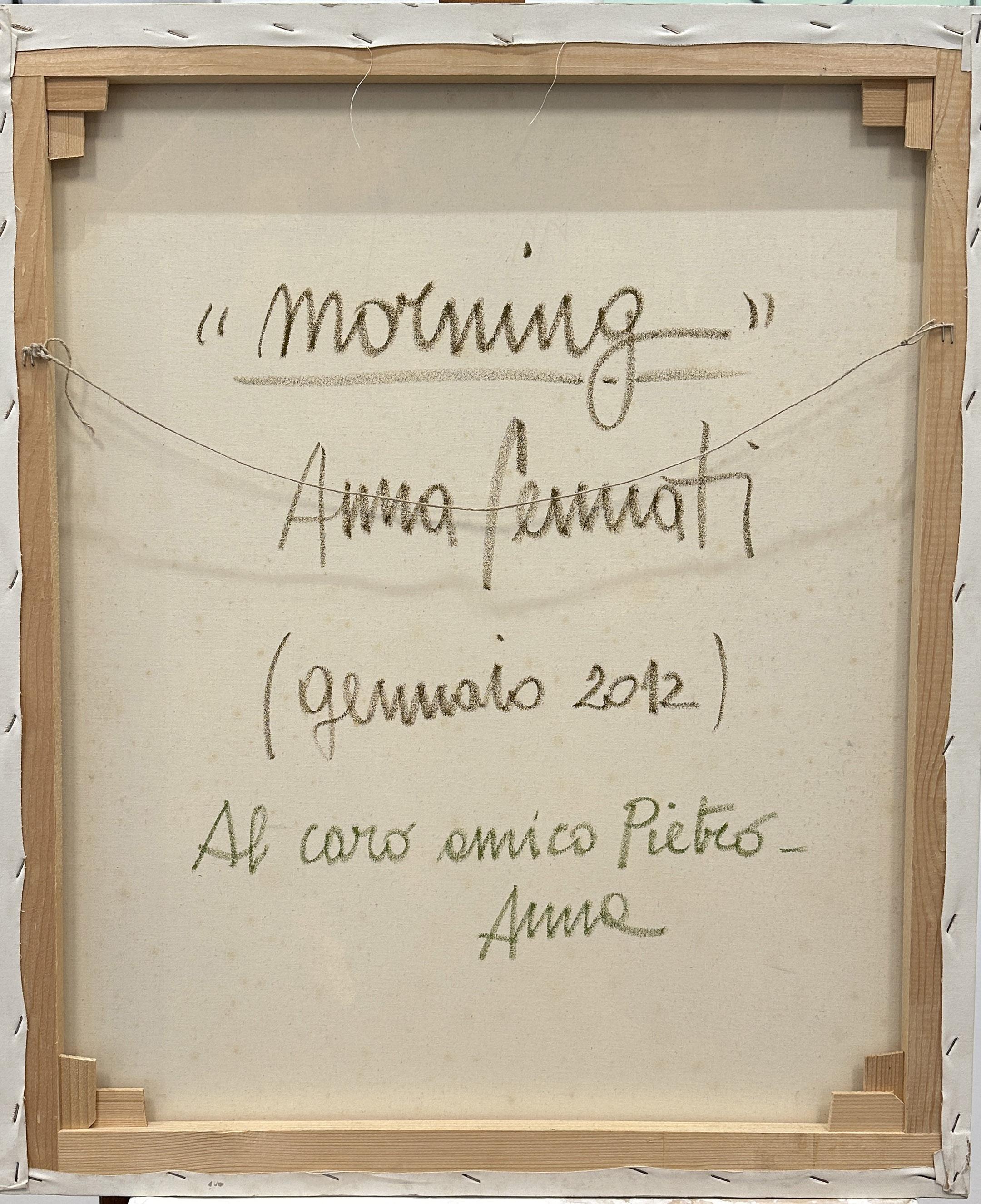 Morning by Anna Pennati 2012 acrylic painting 70x60cm For Sale 5