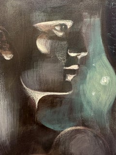 Ofelia by Anna Pennati 2012 acrylic painting 60x50cm