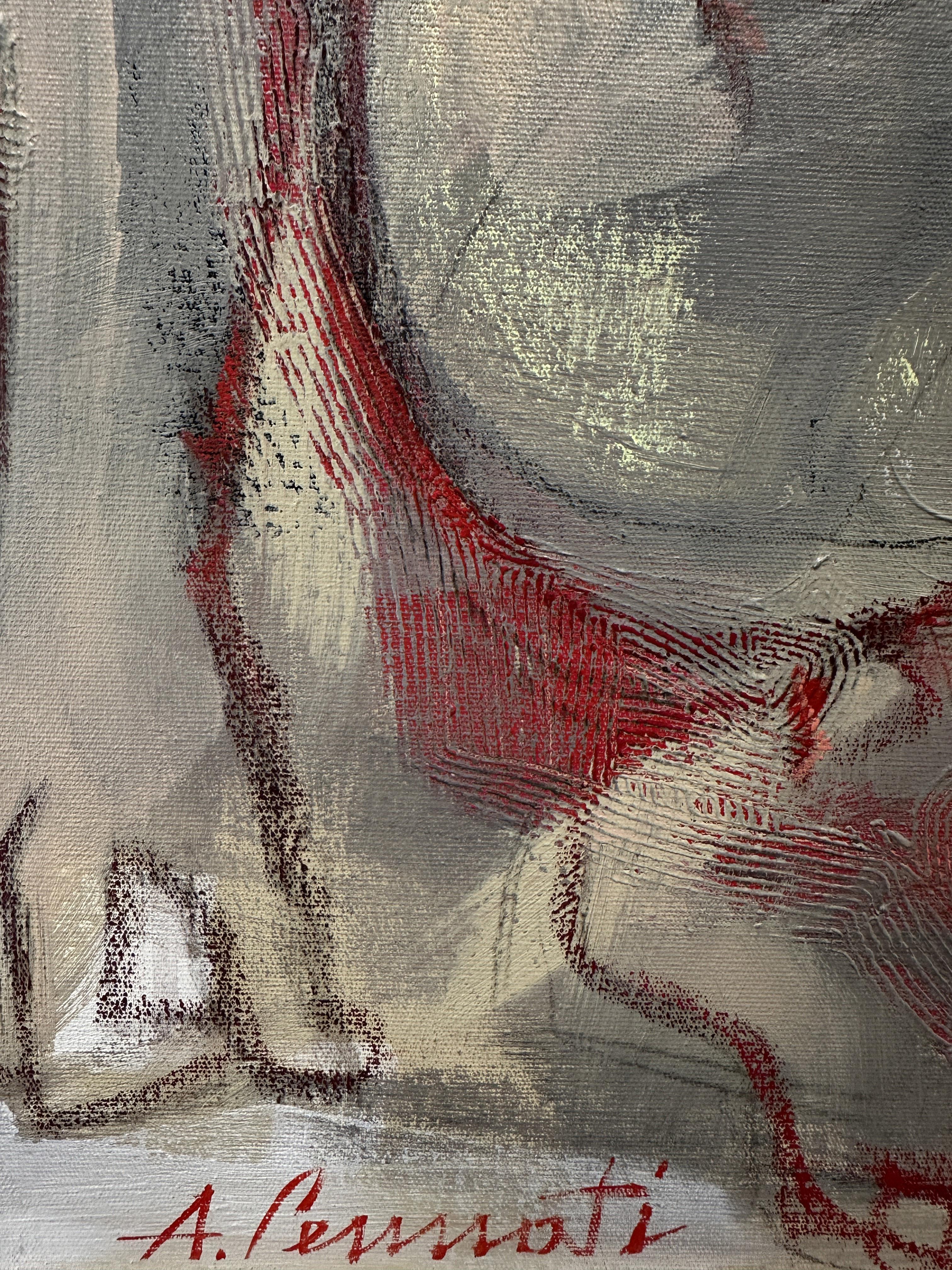 Pahalial par Anna Pennati 2010 peinture acrylique 60x50cm en vente 2