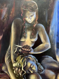 Sansone e Dalila by Anna Pennati 2006 painting