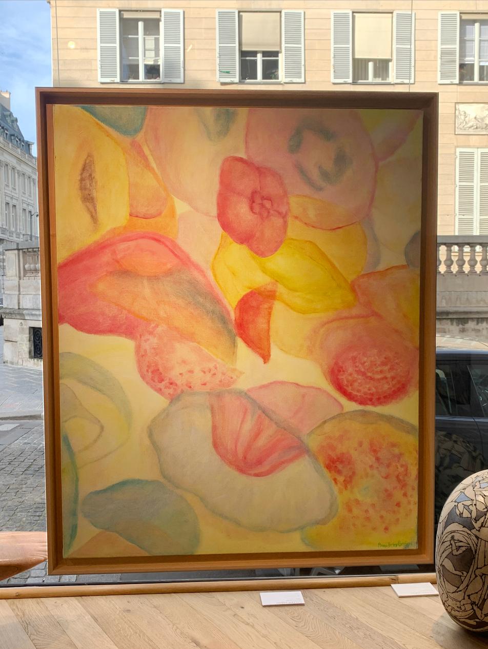 Tropische Medusen – Painting von Anna Peter-Breton