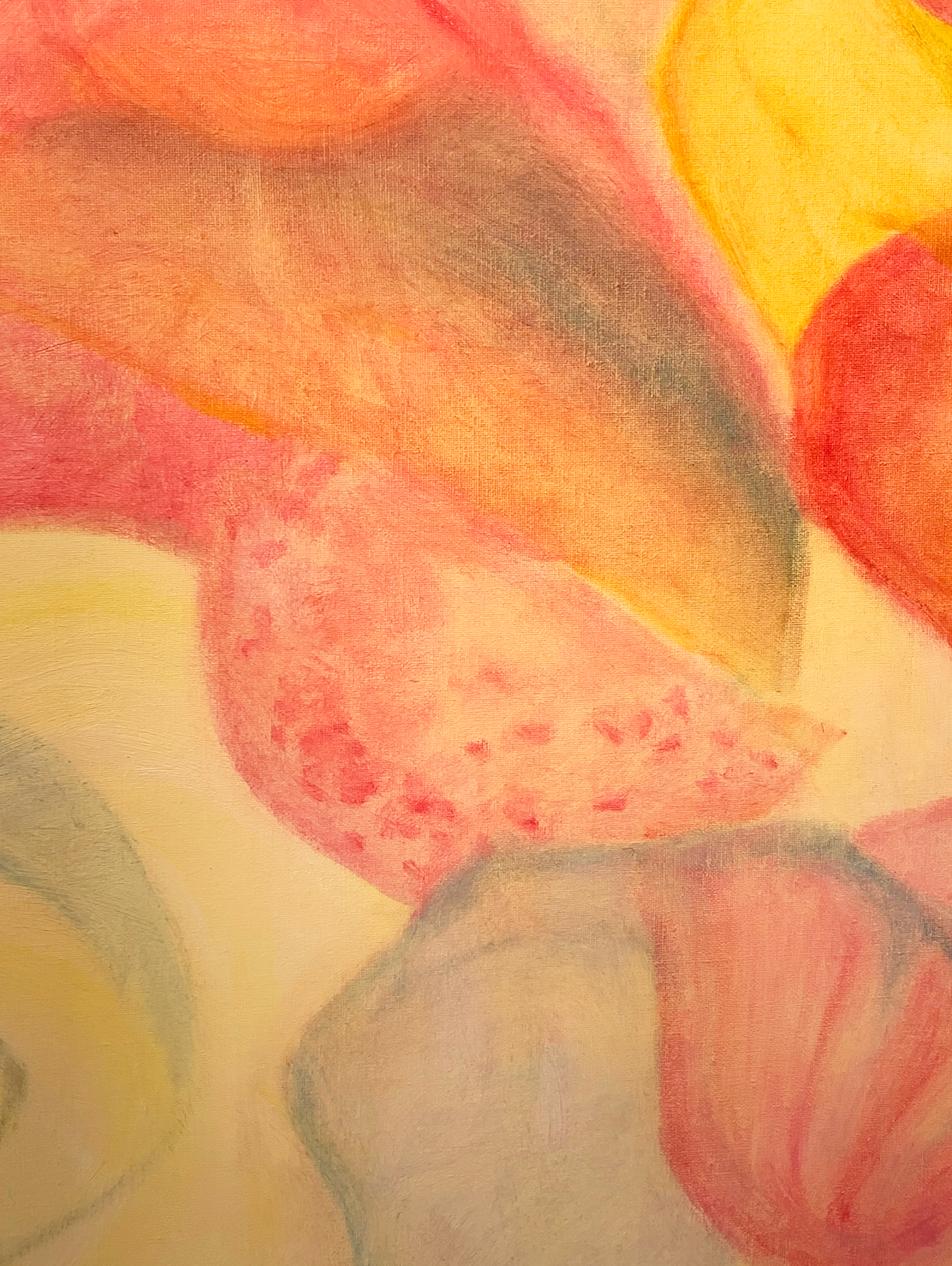Tropische Medusen (Abstrakt), Painting, von Anna Peter-Breton