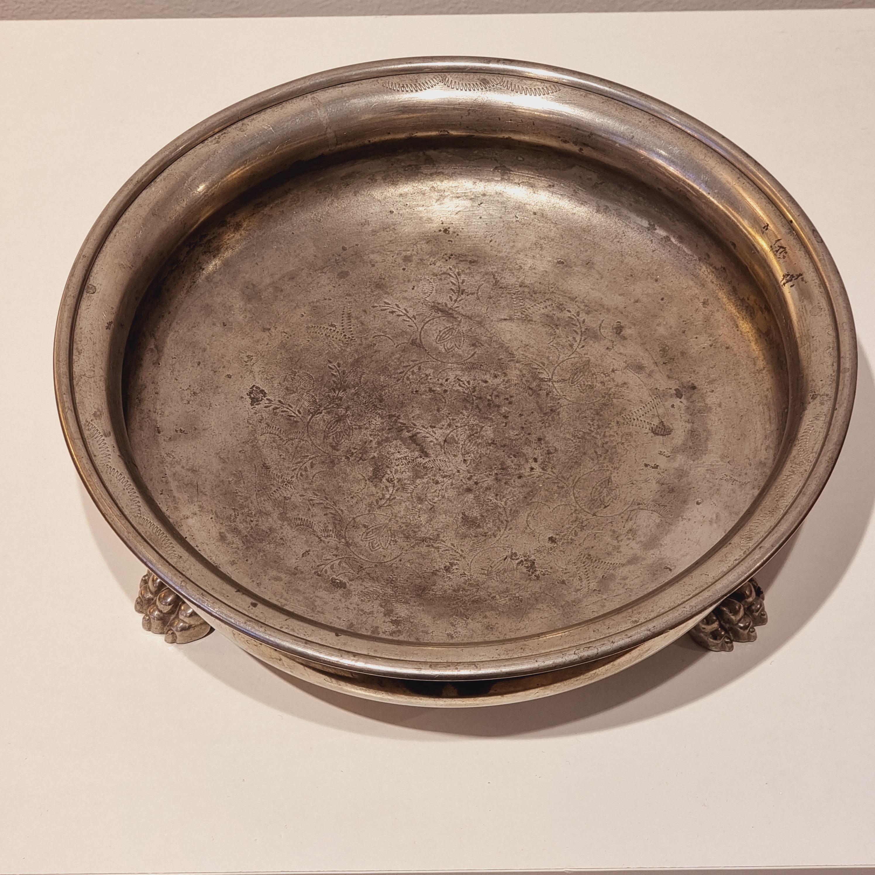 Anna Petrus, pewter bowl, Firma Svenskt Tenn 1932 / Swedish Grace 1