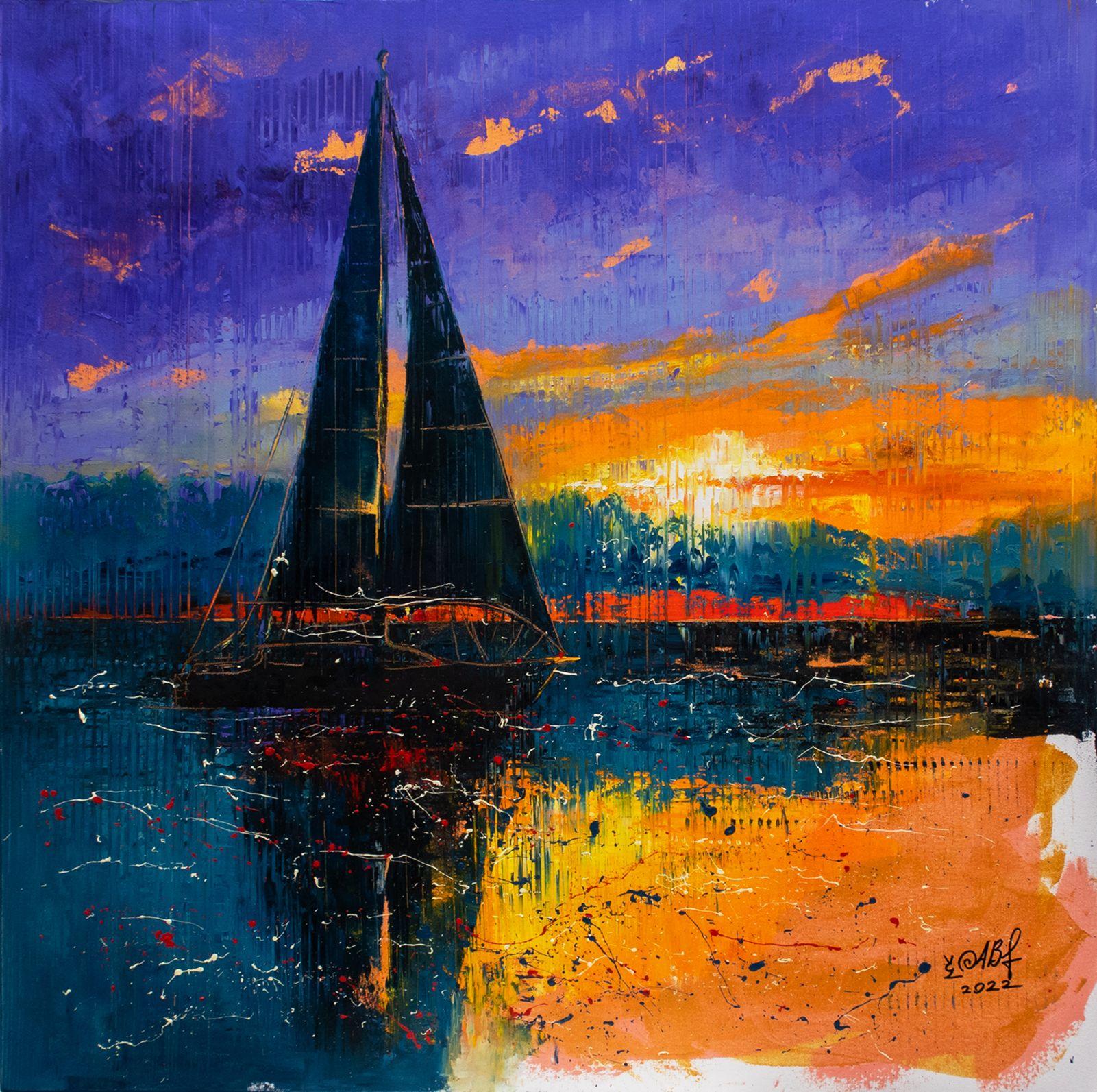 Nightbringer, Painting, Oil on Canvas
