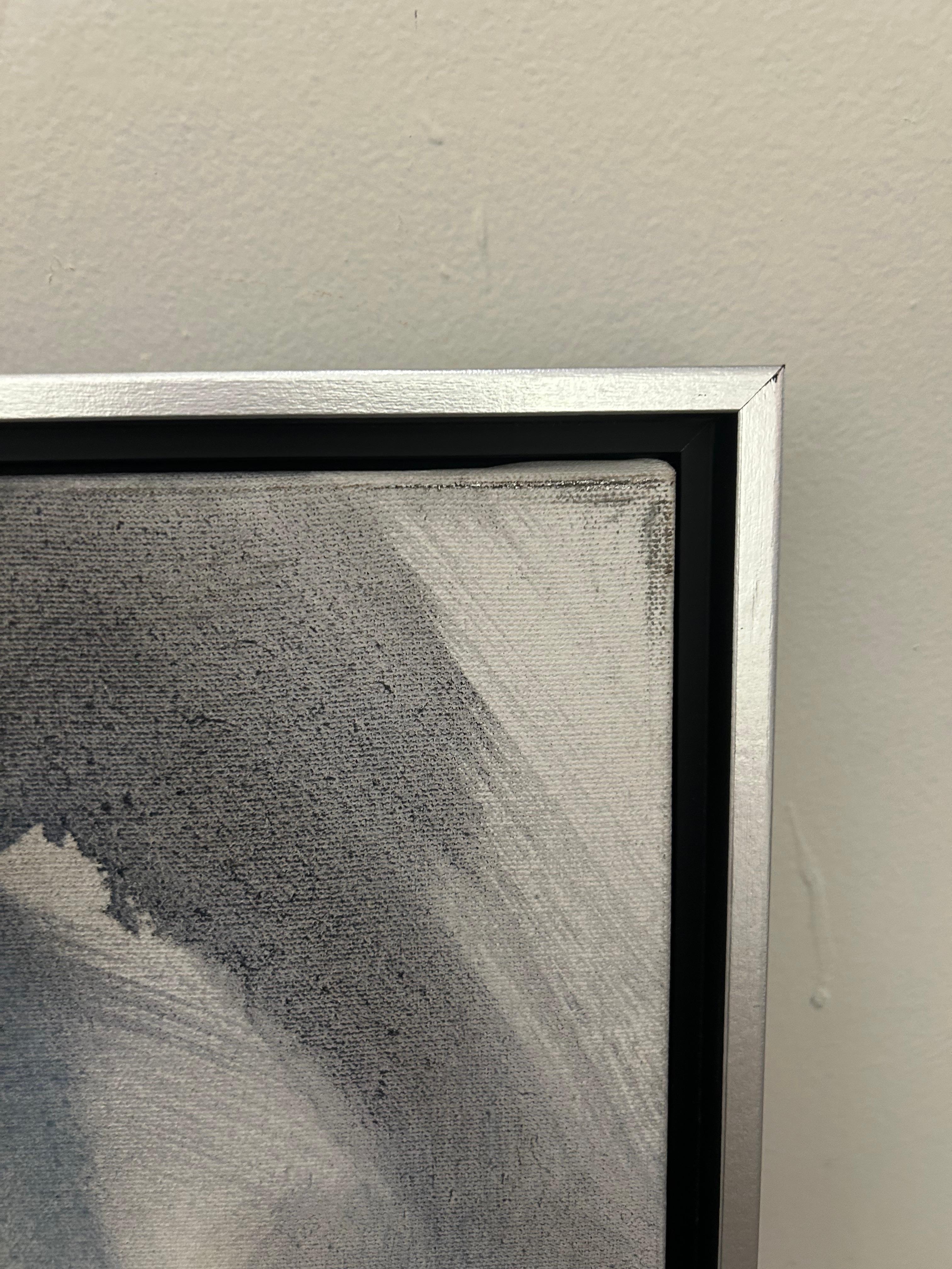 Utilizando una paleta mínima de gesso y carboncillo, 