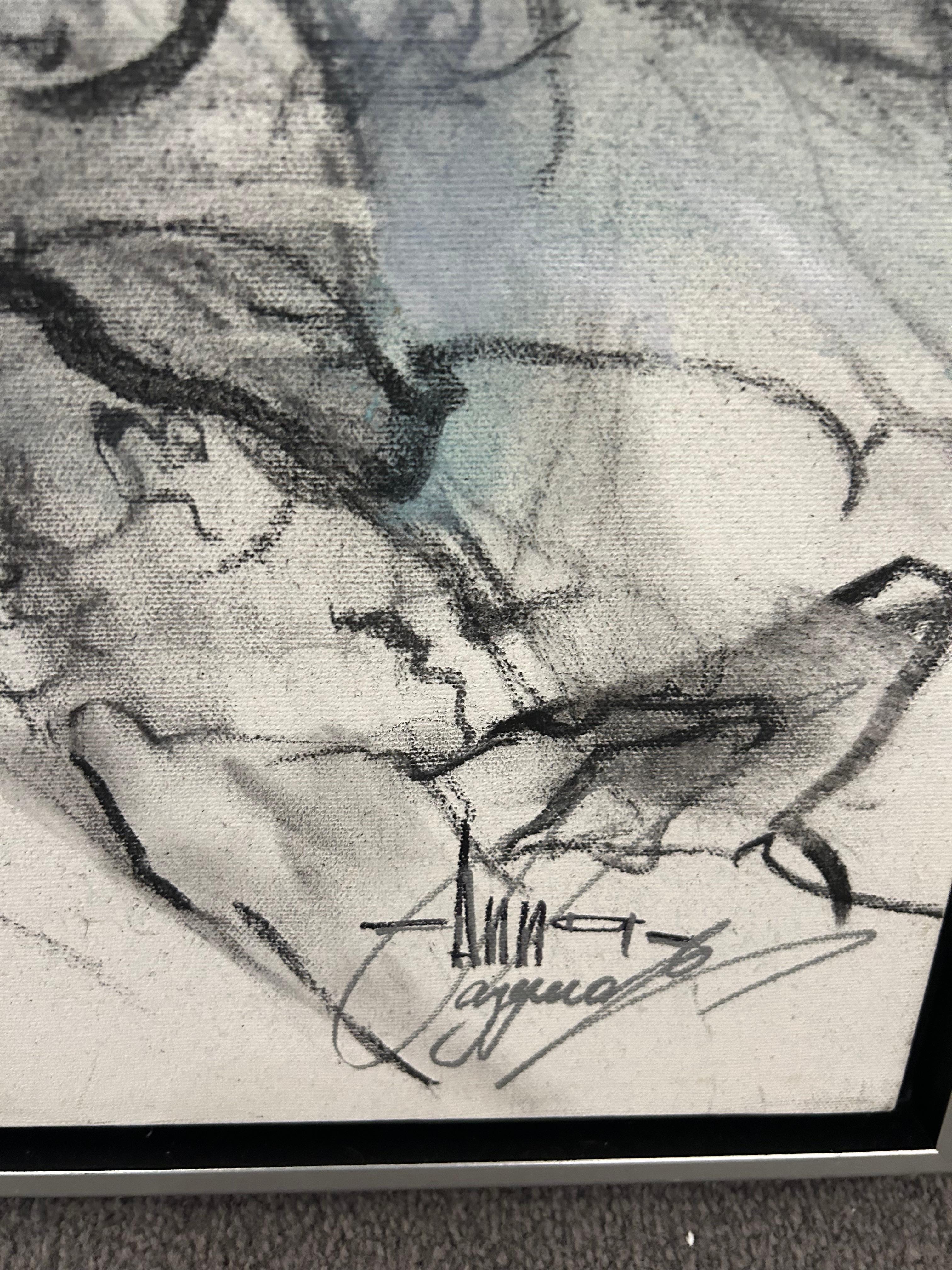 Sueño de vida II' Retrato romántico de una mujer joven en venta 1