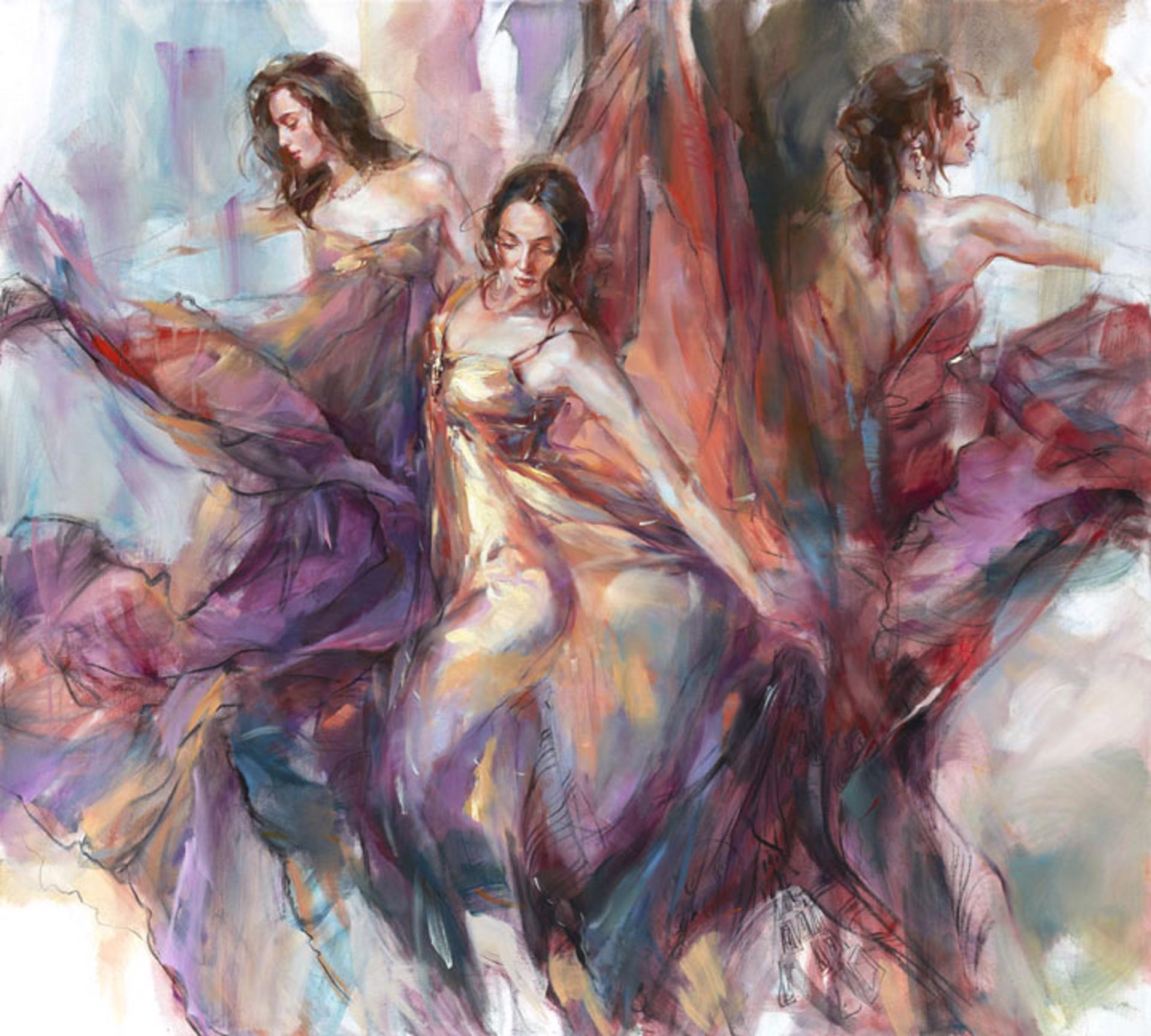 Polyphonie - LE, 2021 - Print de Anna Razumovskaya