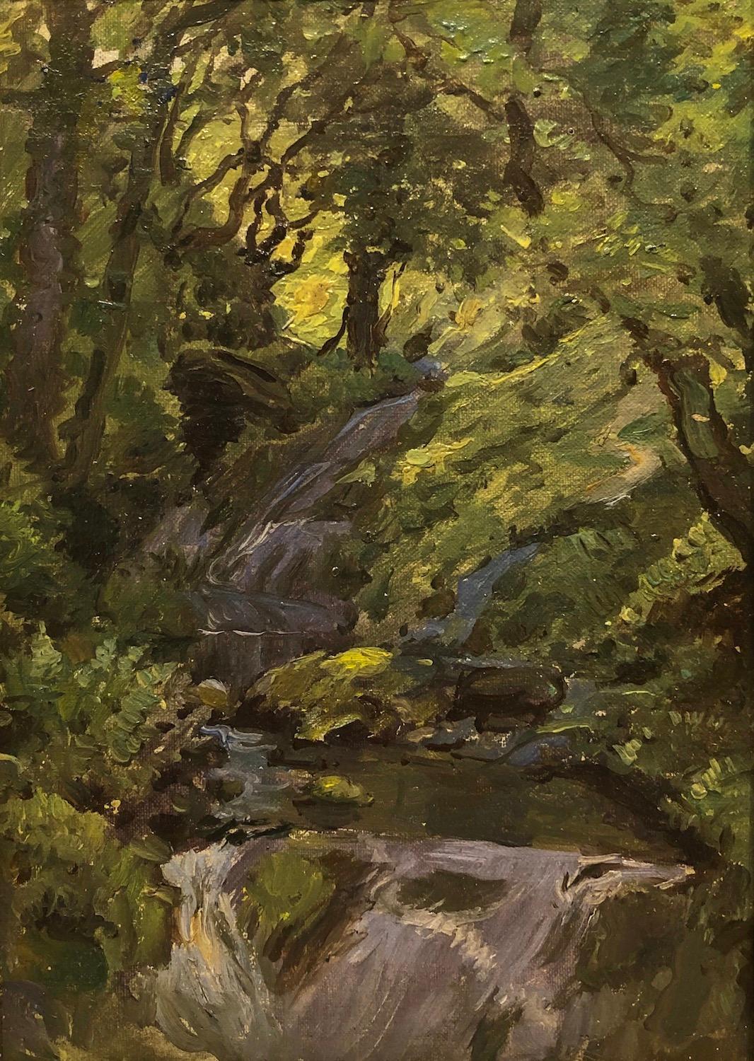 Anna Richards Brewster Landscape Painting - Somerset, England