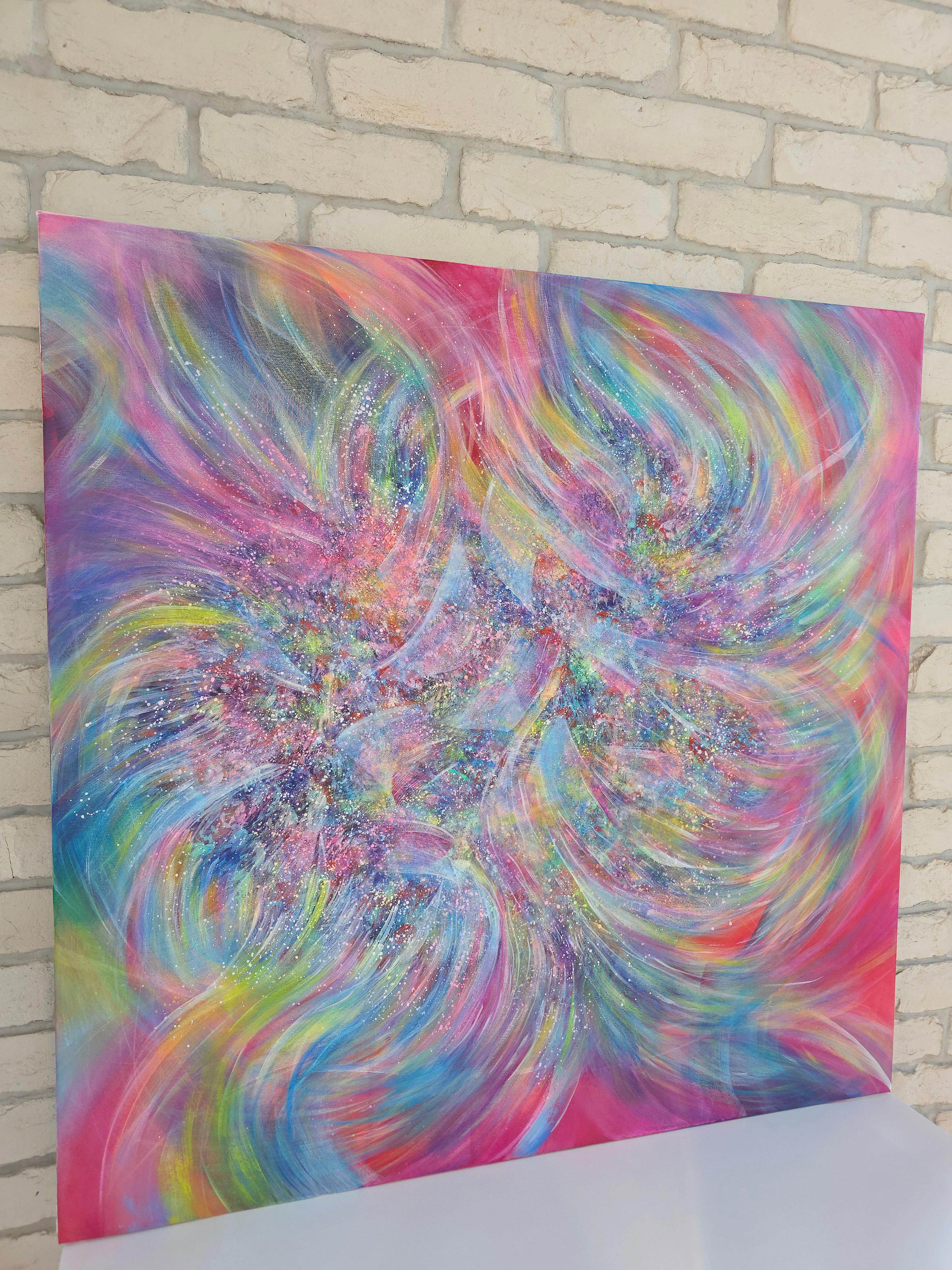 Kristalline Seele (Abstrakt), Painting, von Anna Selina