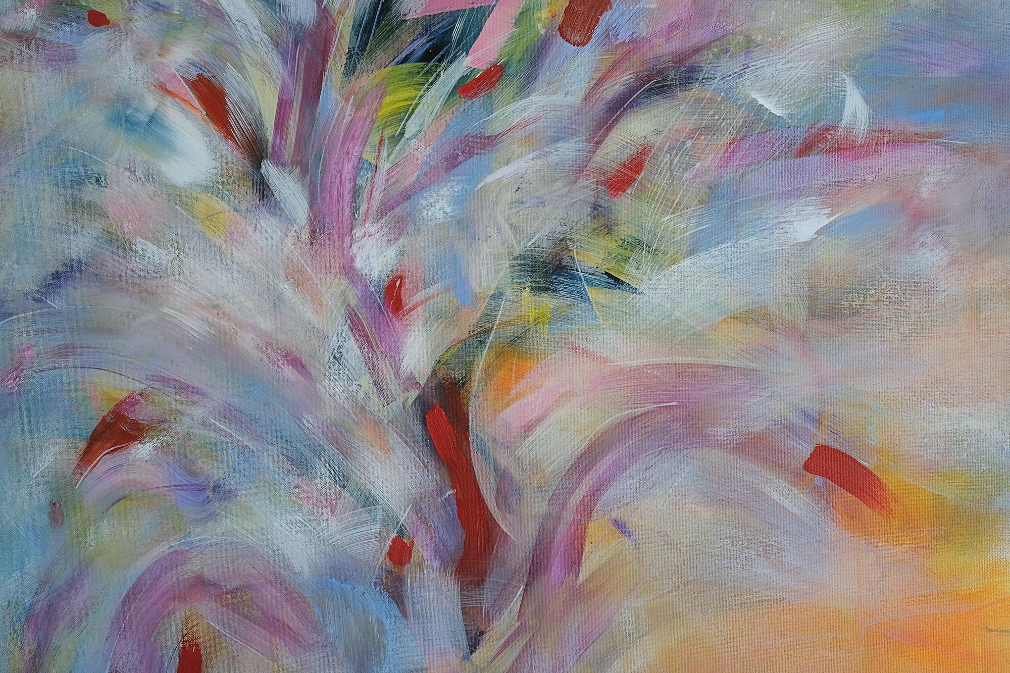 Gioia d'estate, quadro astratto Modern Color 110x90cm di Anna Selina 4