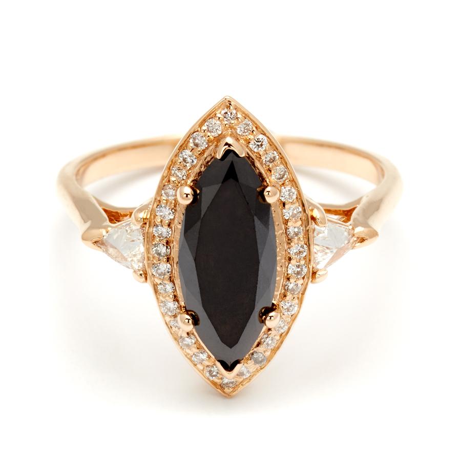 marquise black diamond