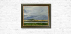 Before The Rain. Baltic Sea. Sweden Landscape Paintings, impressionism