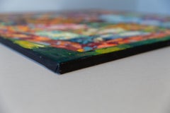 Easter Morning. Portrait, child, figurative, bright color, oil, painting