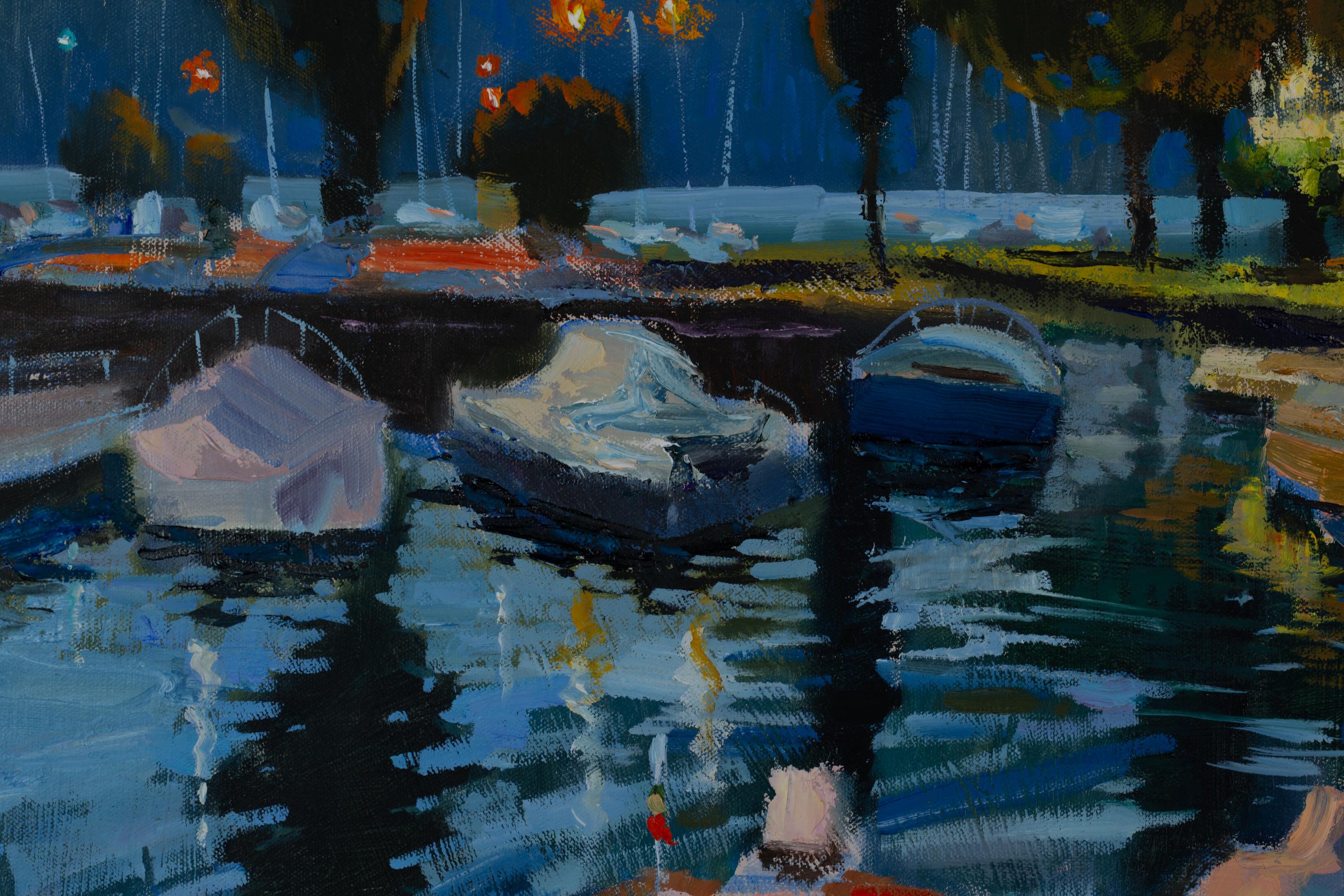 The gallery presents the Swiss artist Anna Shesterikova, a high professional who has been working in the international art market for many years.
In 1993, she defended her master's degree with honors at the Faculty of Applied Arts at the Moscow