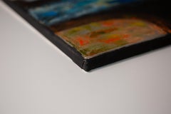 Fan. Portrait of a girl, impressionism, vertical, beauty, Japan