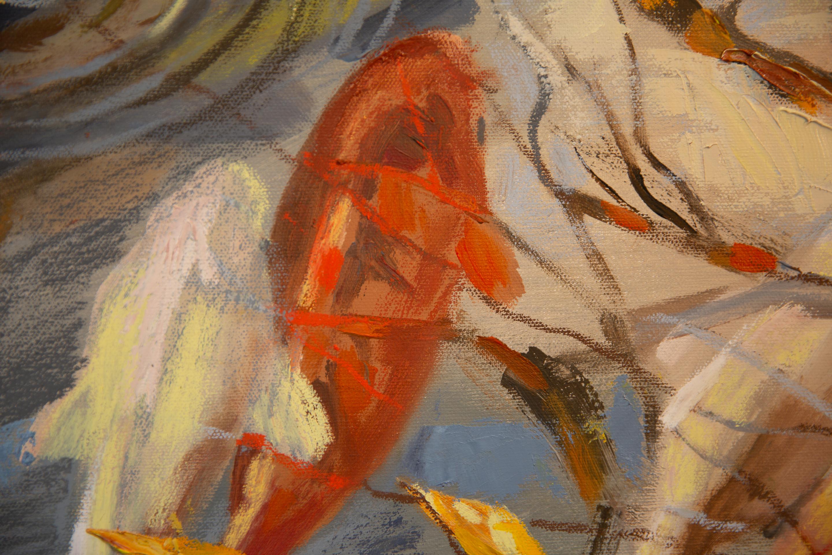 Peces en Chinagarten. Paisaje, lago, agua, horizontal en venta 7