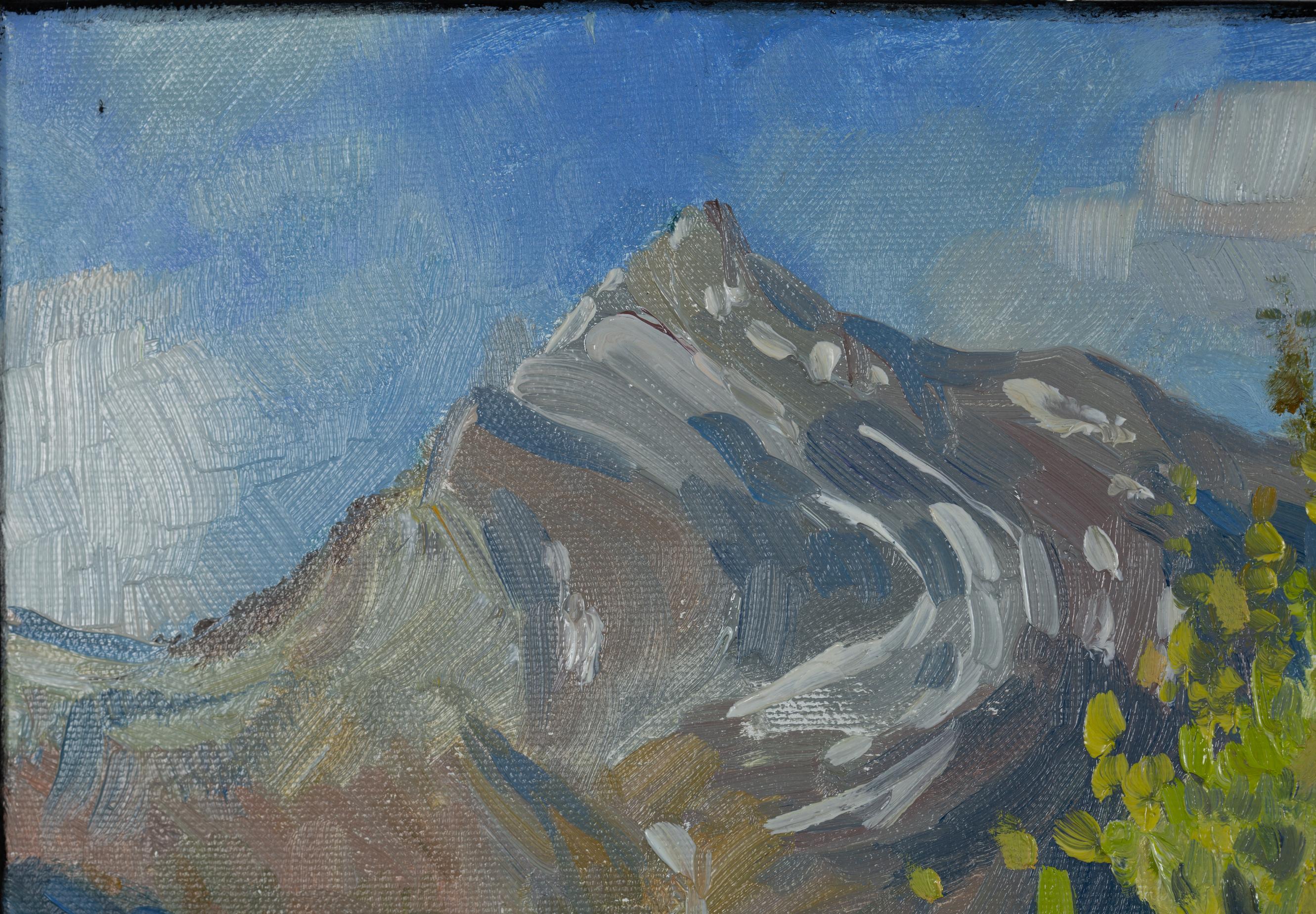 Ferien am Walensee. Landschaft, Natur, See, Frühling, Impressionismus, vertikal im Angebot 14