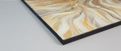 Horse. "Dreams" Series. Animal, Japandi, oil painting, Square