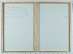 Horse stable. Horizontal, nature, mountains, landscape, Landscape painting