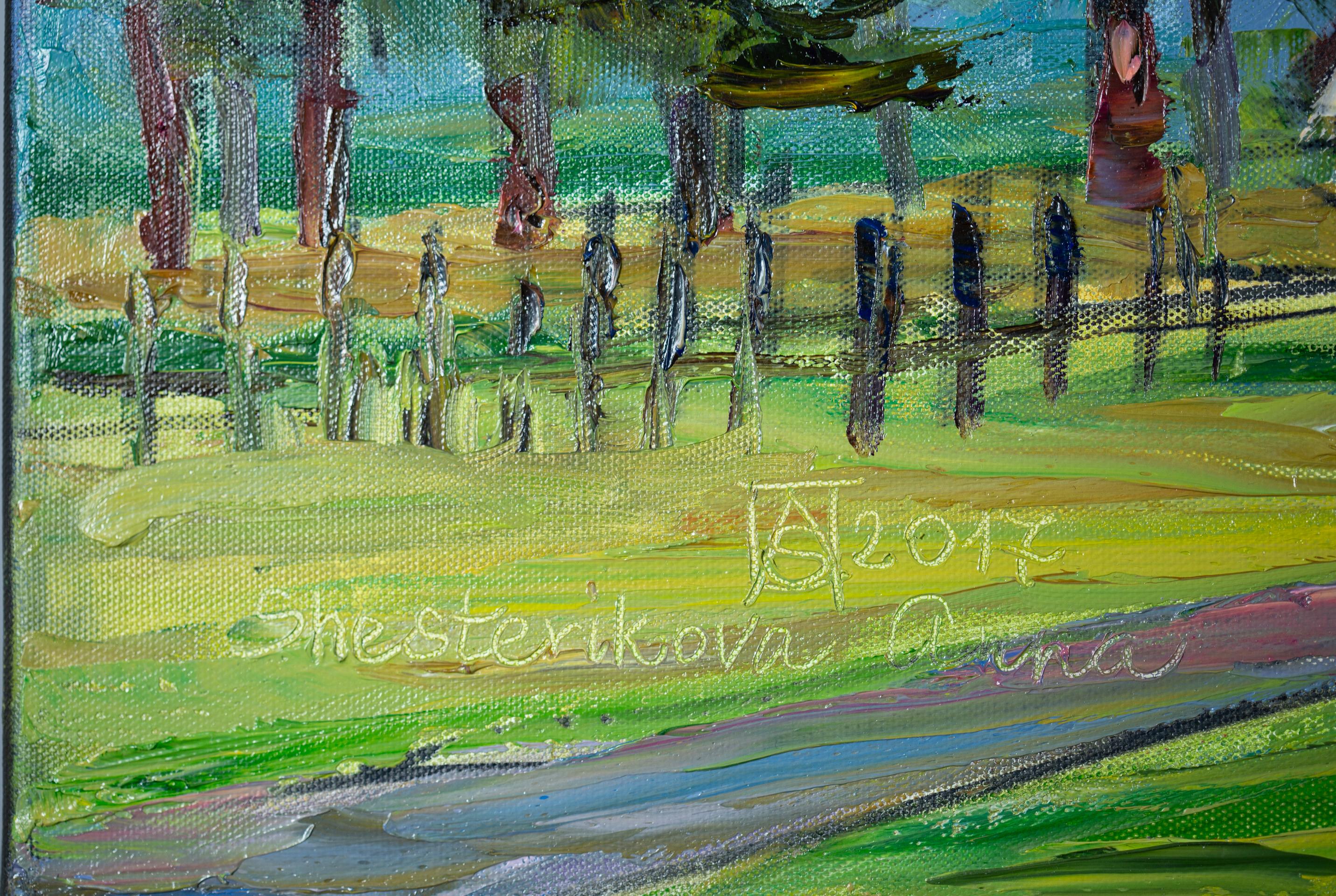 Ecurie pour chevaux. Horizontal, nature, montagnes, paysage, Suisse en vente 1