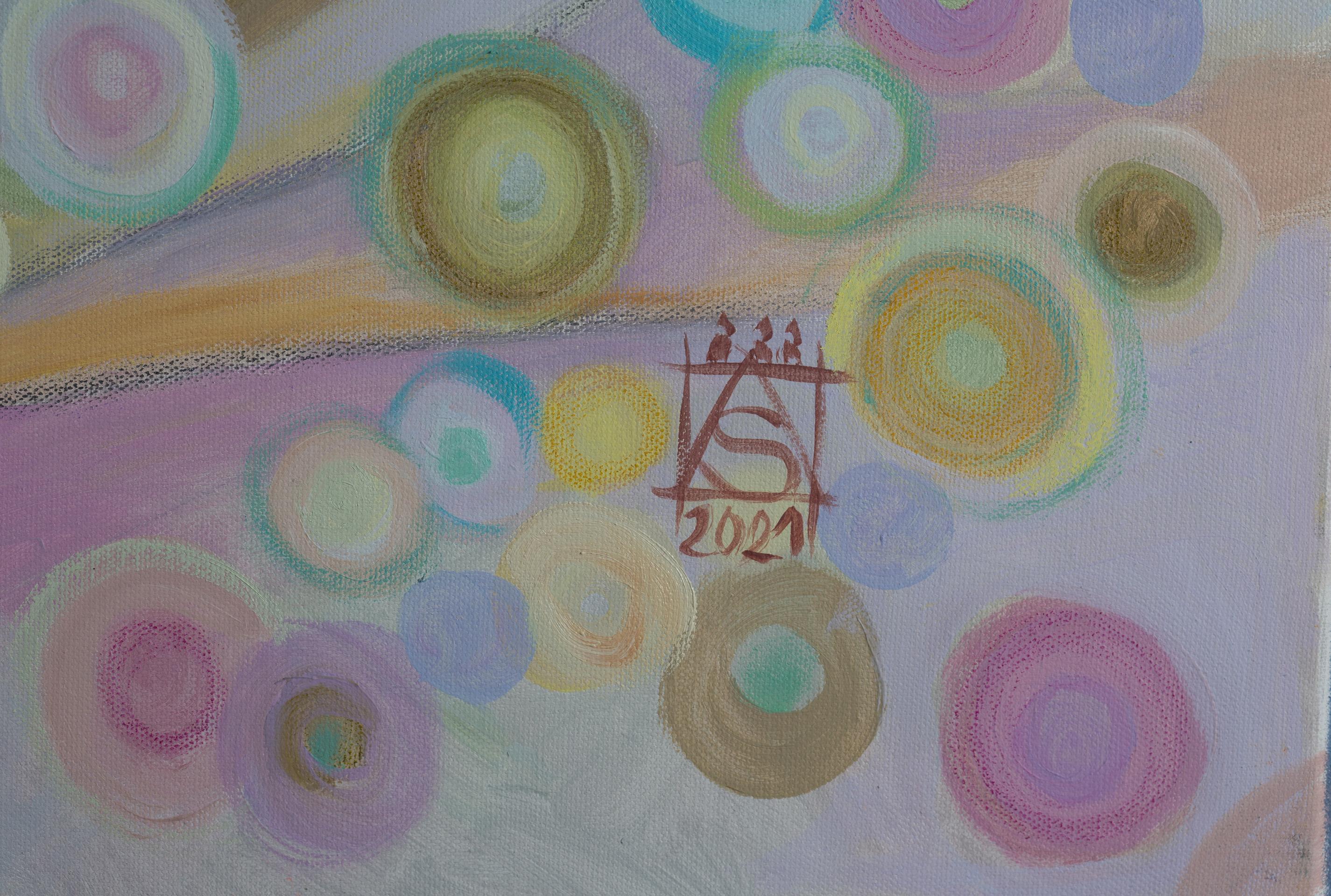 Atrapa la inspiración. Chica, luz, horizontal, pájaro, pintura decorativa en venta 6