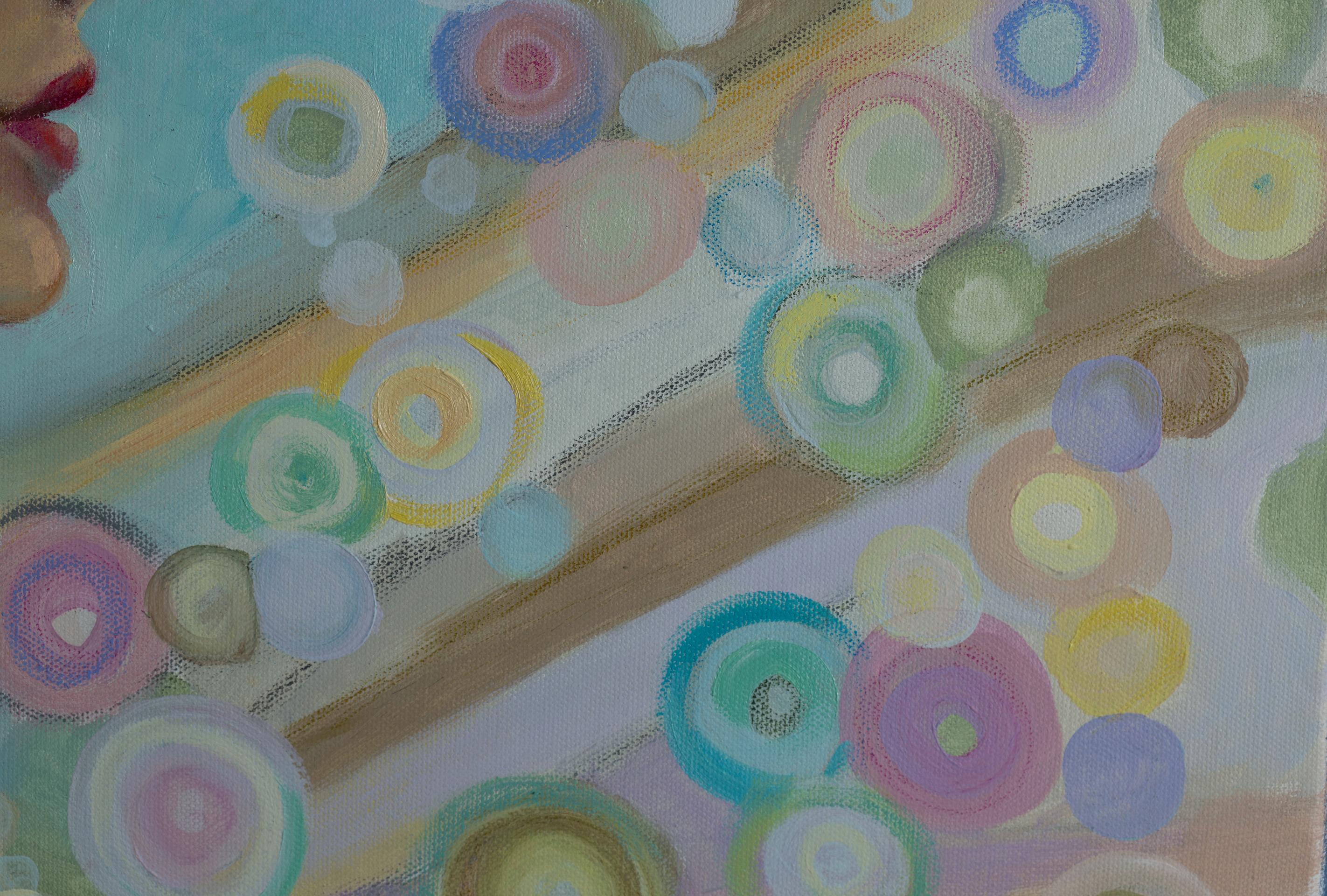 Atrapa la inspiración. Chica, luz, horizontal, pájaro, pintura decorativa en venta 10