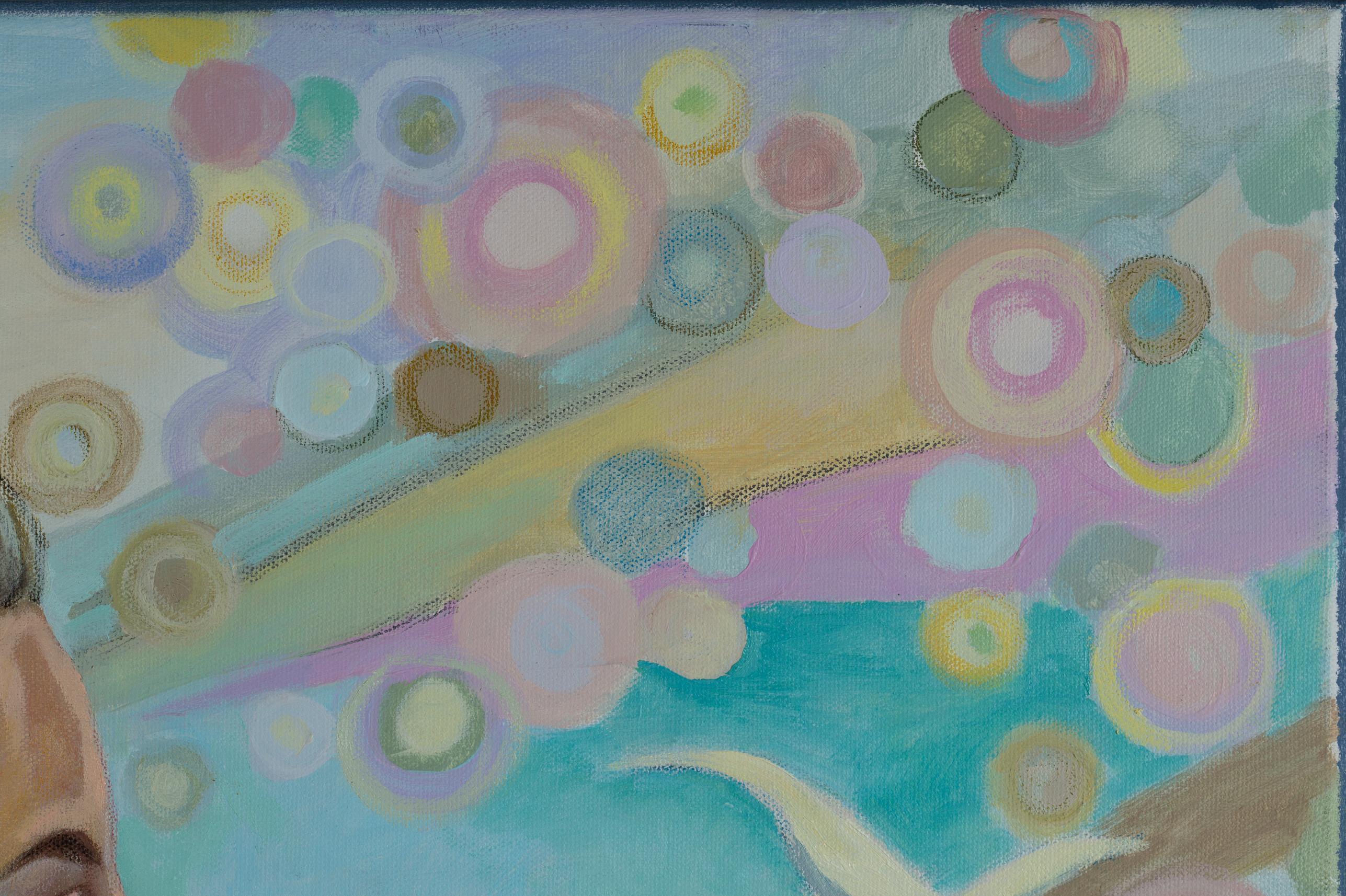 Atrapa la inspiración. Chica, luz, horizontal, pájaro, pintura decorativa en venta 14