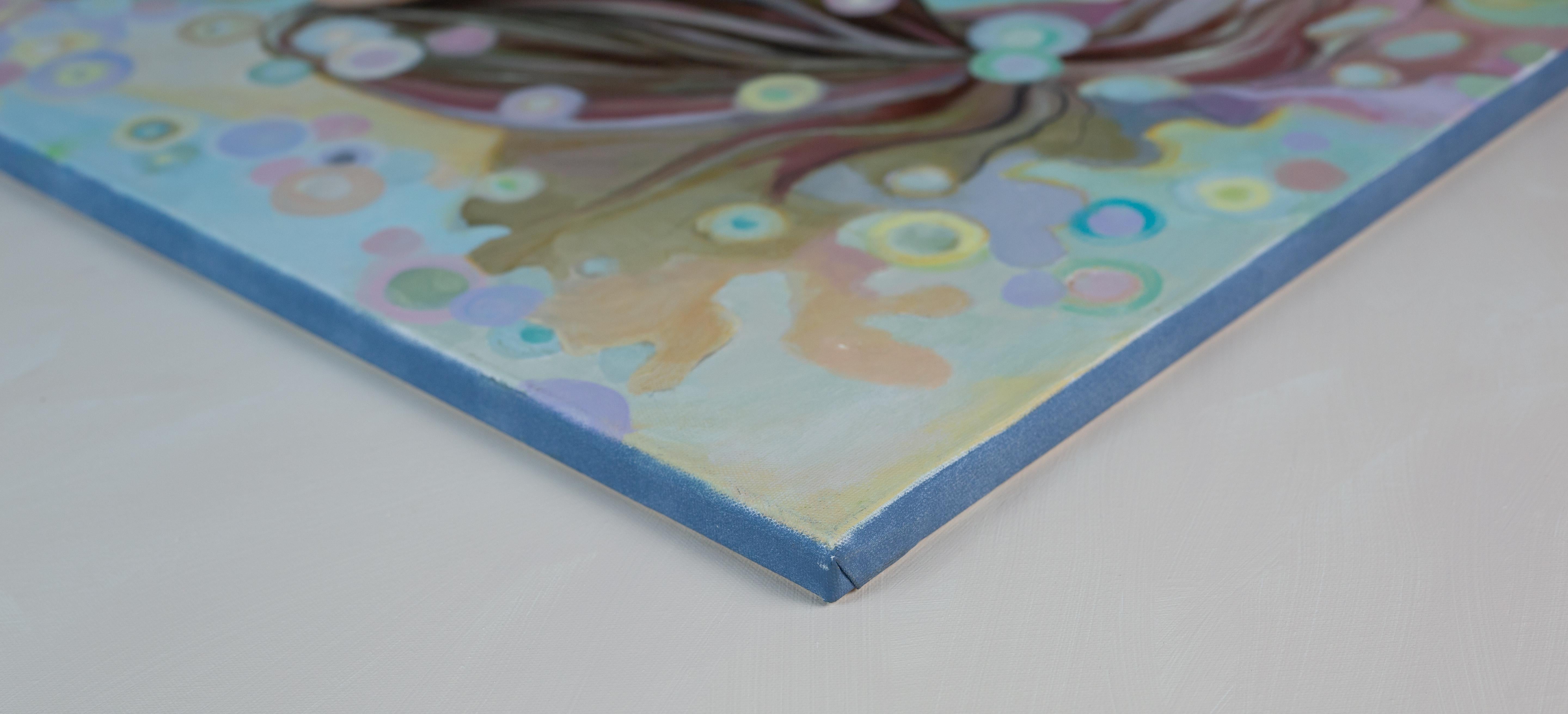 Atrapa la inspiración. Chica, luz, horizontal, pájaro, pintura decorativa en venta 4