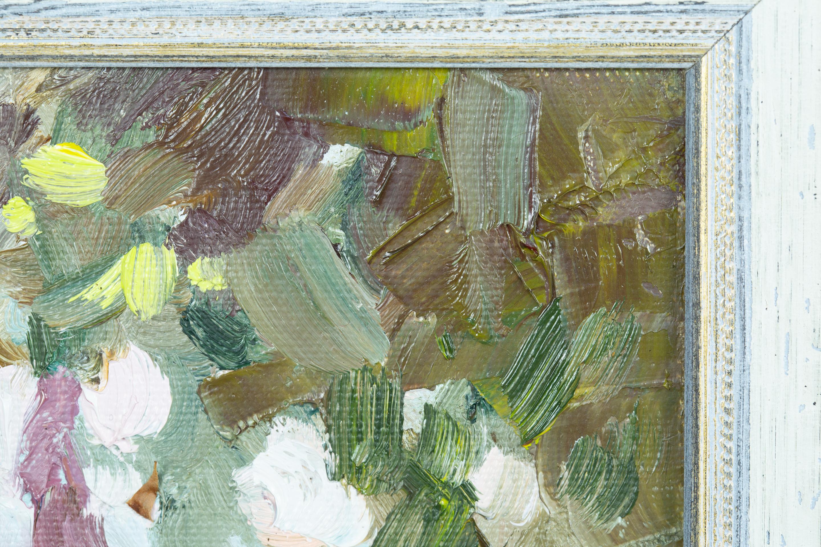 La Blage. Small, horizontal landscape, impressionism, France For Sale 5