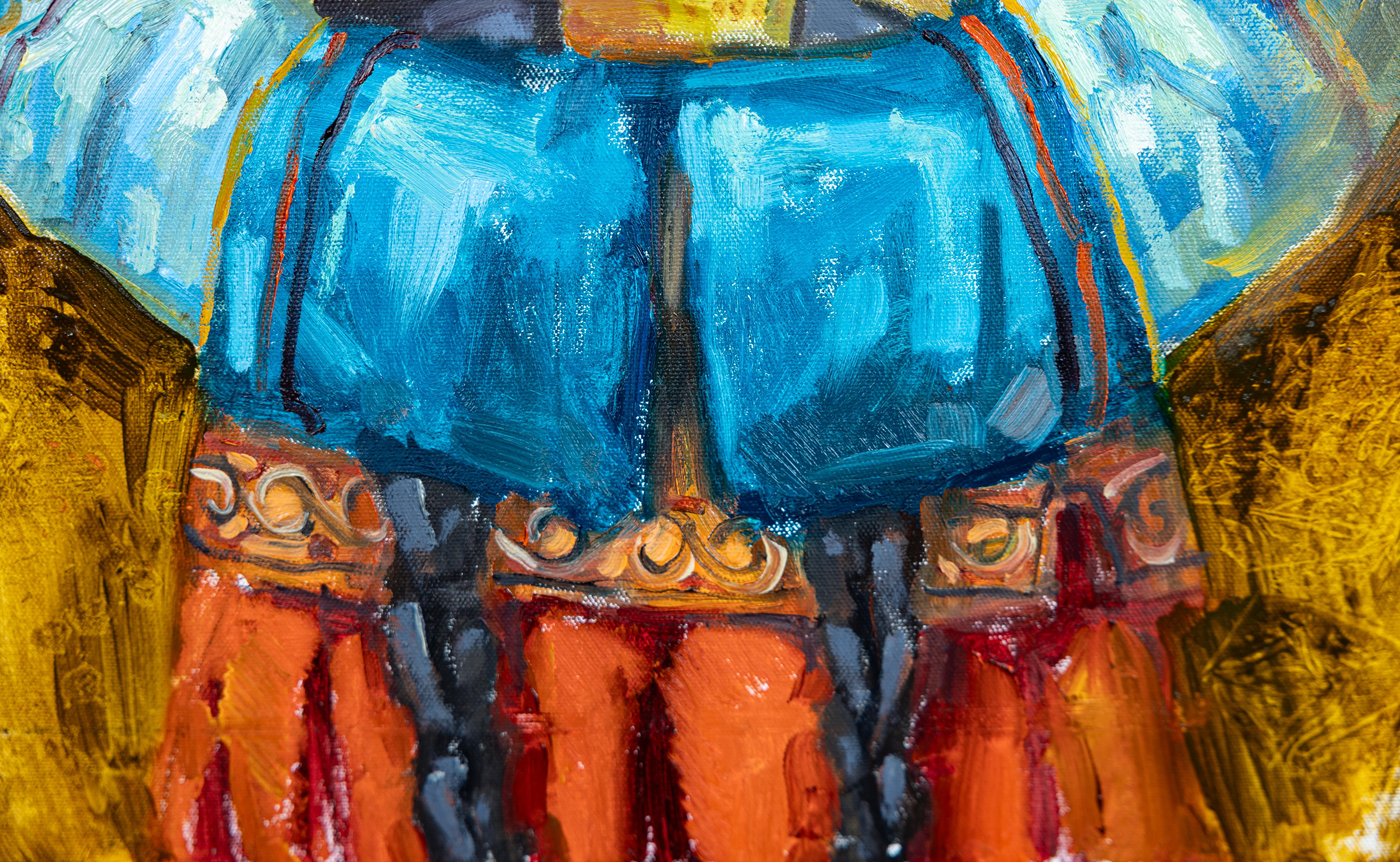 Belleza mongola. Vacaciones. Retrato de una niña. Traje Nacional. Belleza. Moderno en venta 1