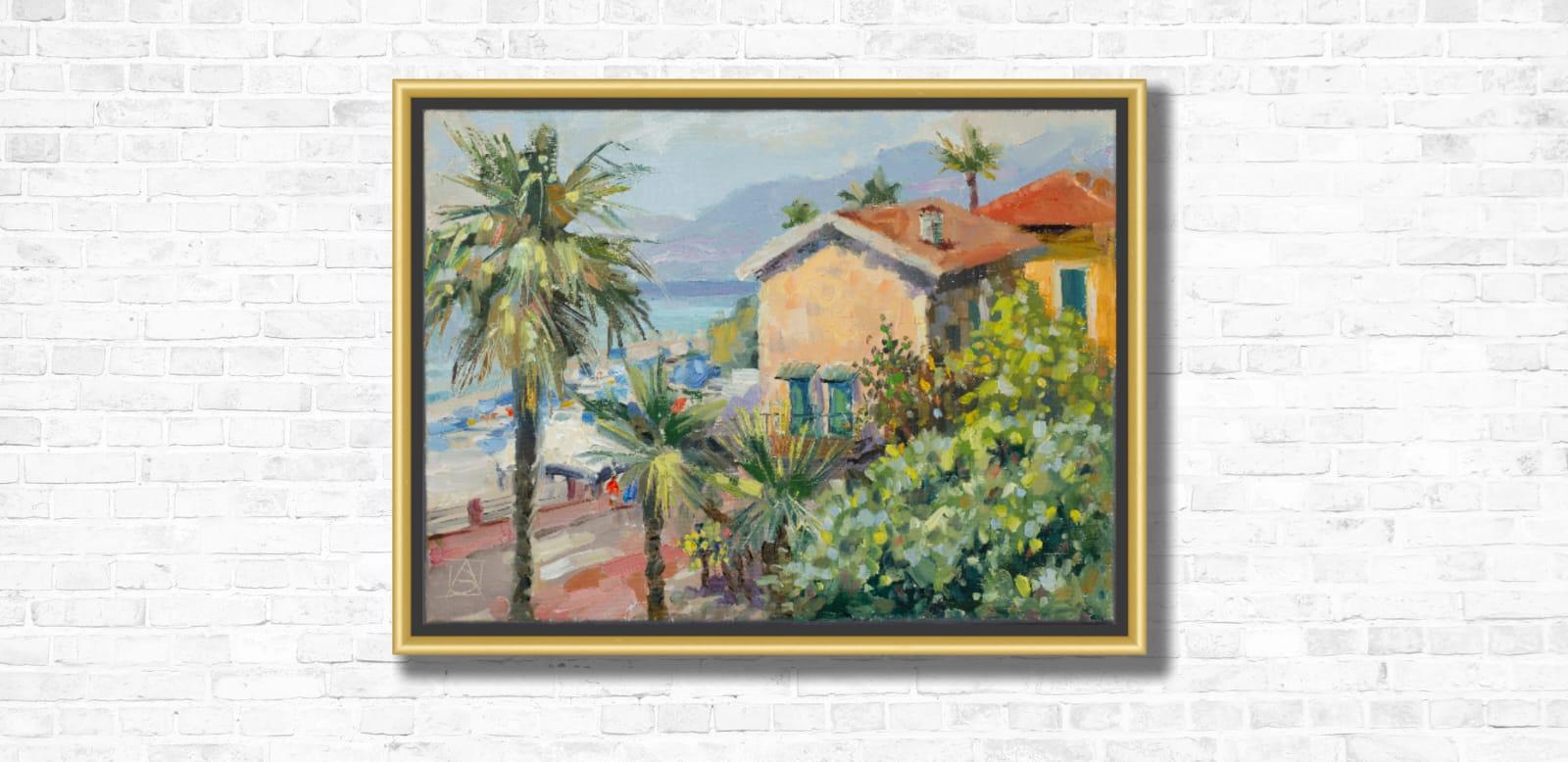 Morgen in Ventimiglia im Angebot 1