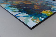 Nude. Vertical, figurative, woman, semi-abstract, vibrant