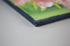 Panicled Hydrangea. Post-impressionism, oil painting, vertical, nature, floral