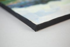 San Marino, paisaje al óleo sobre lienzo, horizontal, montaña Pinturas de paisajes