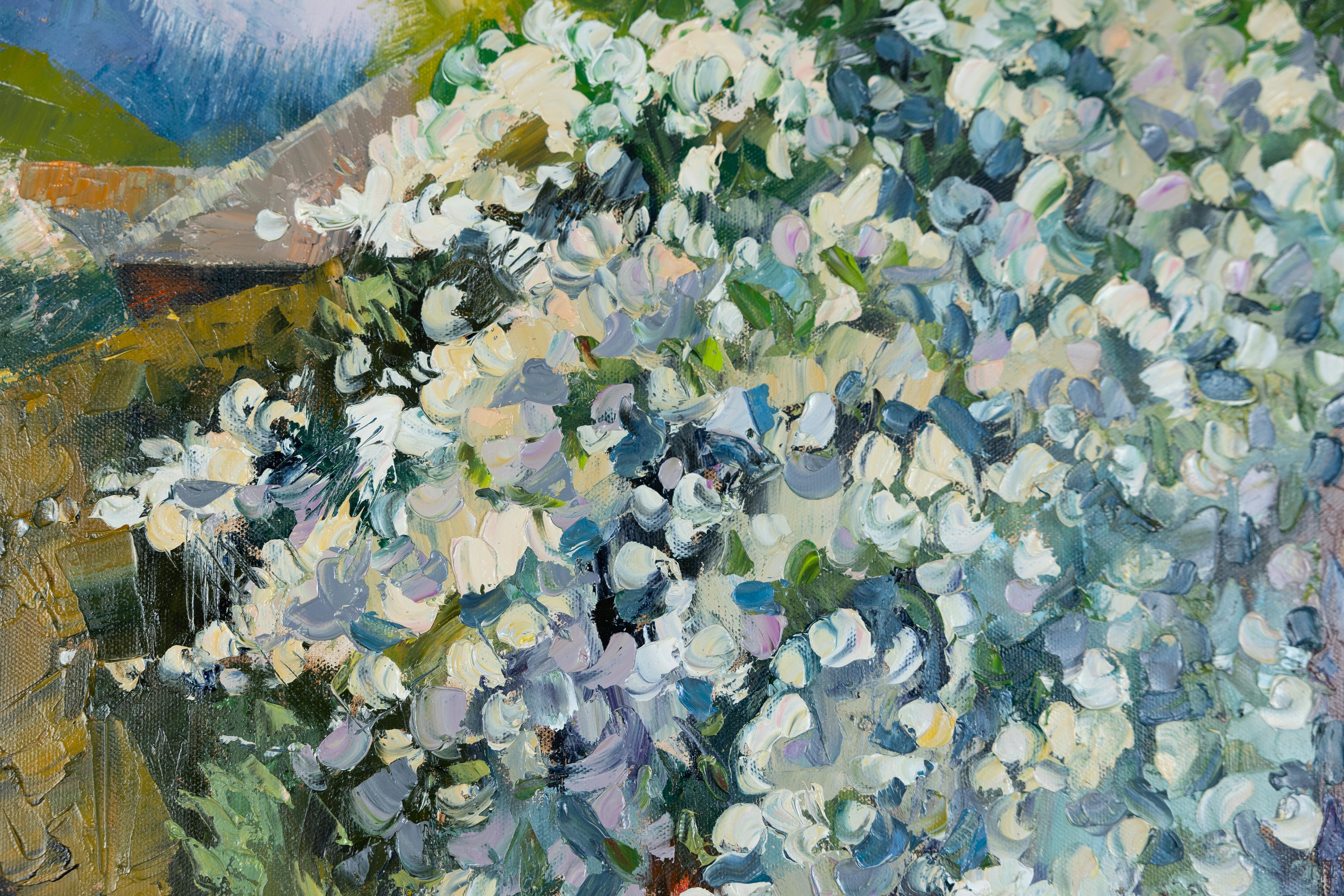 Spring Joy 2. Landscape, oil. Impressionismus. Flower. Art gallary. For Sale 2