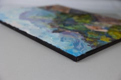 View Of The Princely Castle. Horizontal, landscape paintings, oil, castle.