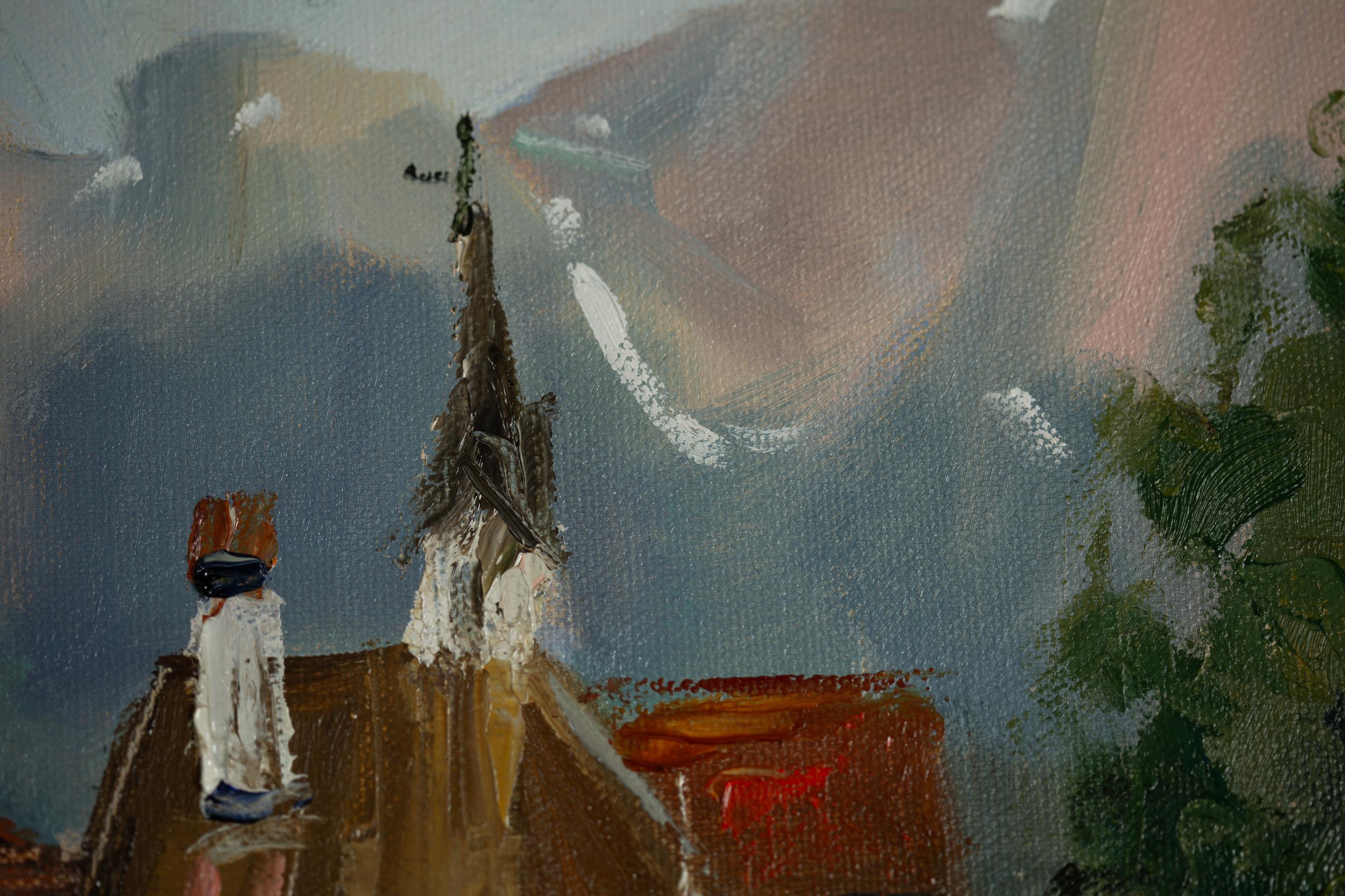 Werdenberg in May. Horizontal, nature, lake, cityscape, Switzerland, mountains in vendita 7
