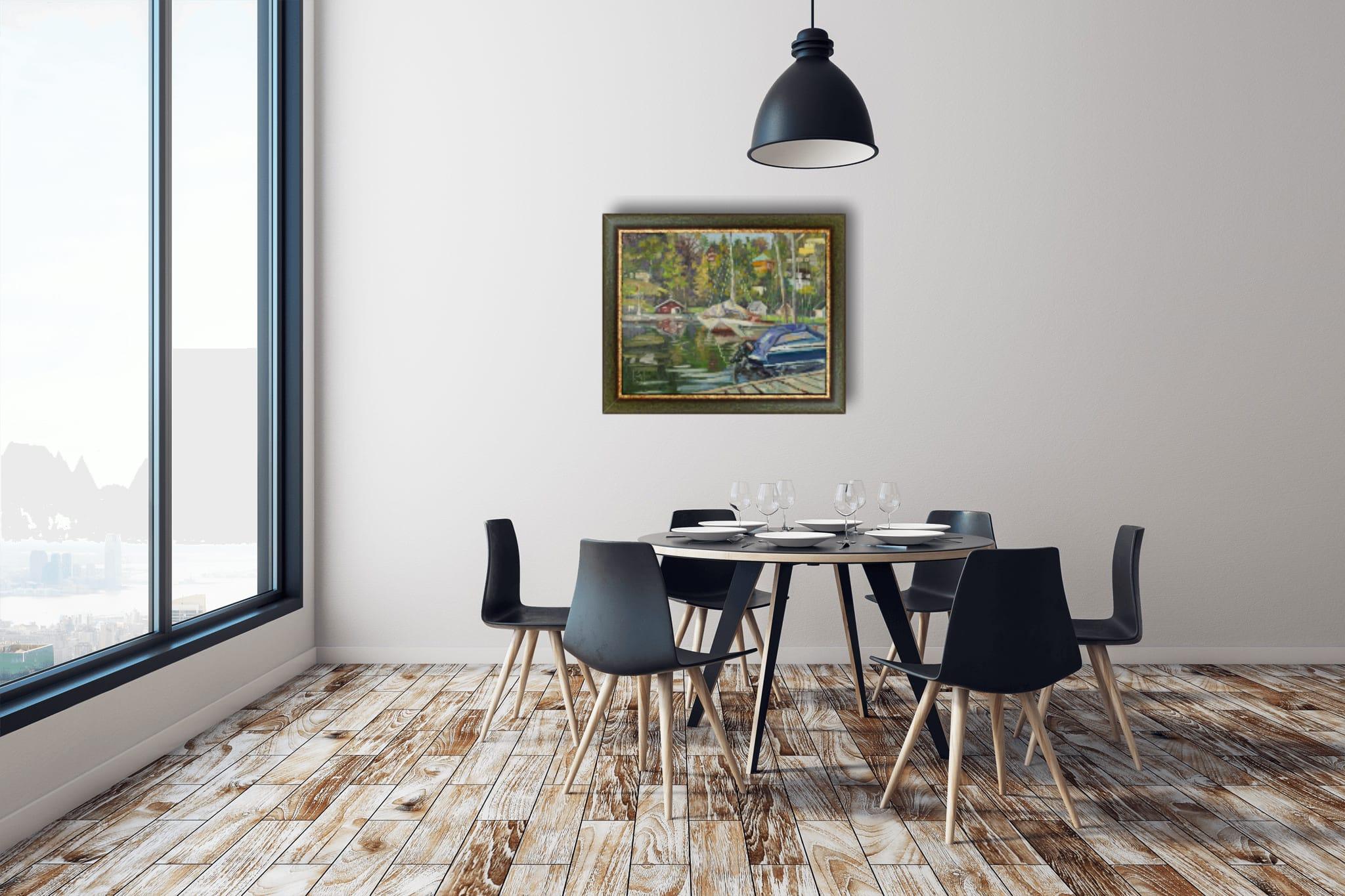 Des yachts. Oslo. Horizontal, mer, fjord, Norvège, Oslo, yachts, bateaux, été en vente 3