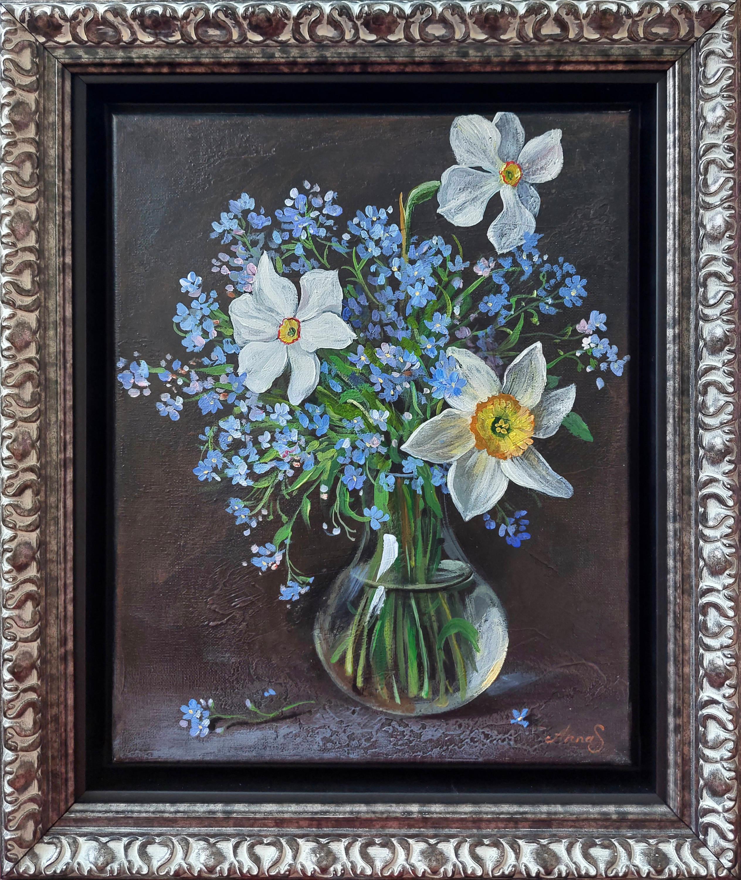 Springtime Harmony. 2024. Acrylic on canvas. 30x24 cm. Signed