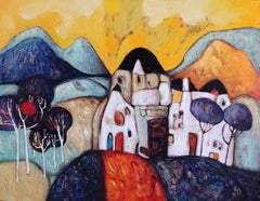 Le royaume de mamie. Enfance, foyer, paysage, maisons, famille, été, milieu rural