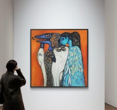 Registre des incarnations non autorisées. Peinture mystère, philosophie, psychologie