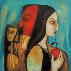 La mela rossa. Psicologia, uomo e donna, dualità, coppia, storia d'amore