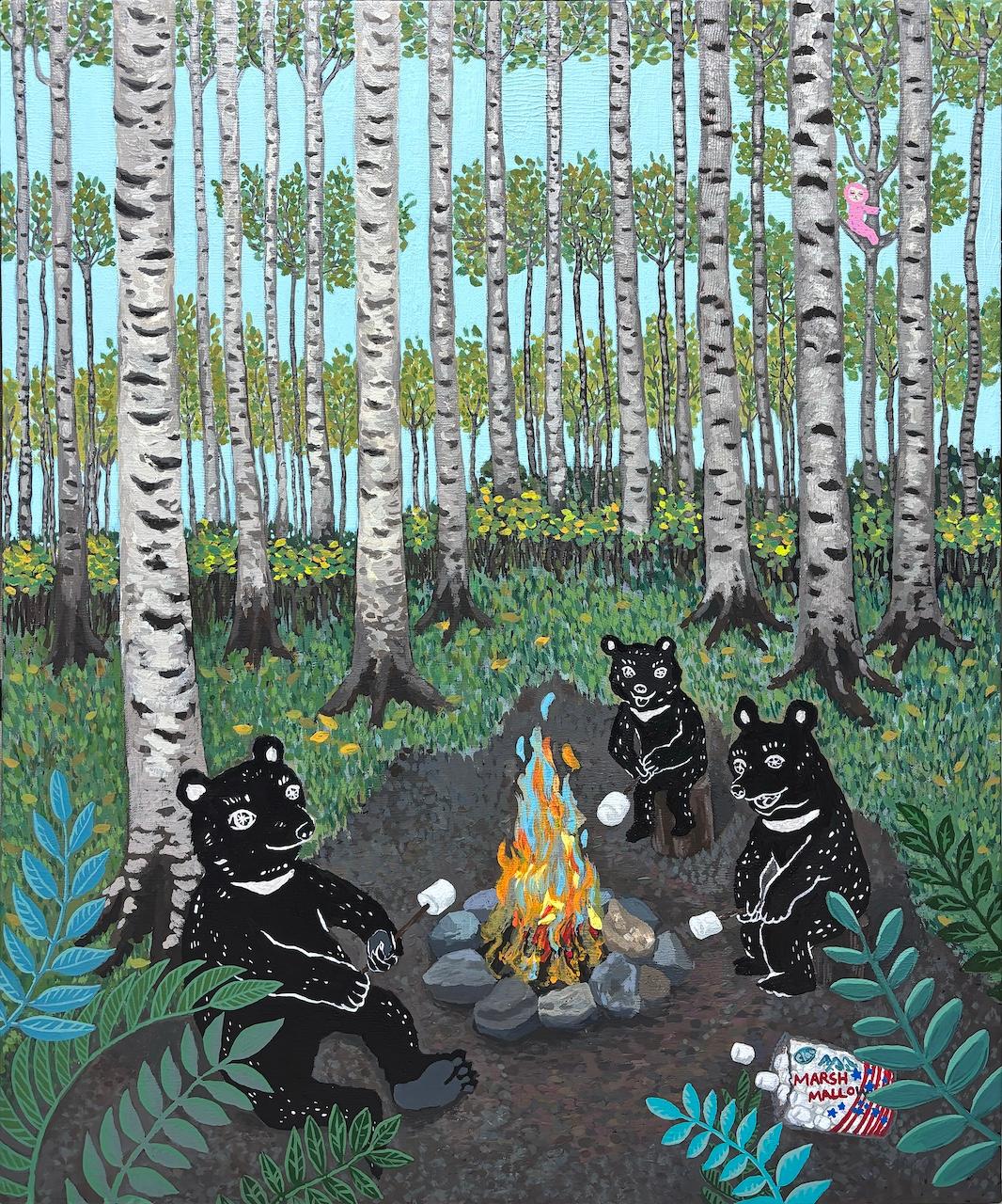 Korean Contemporary Art by Anna Song - Sweet Forest