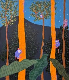 Korean Contemporary Art by Anna Song -  The Jungle of the Glasses Monkey