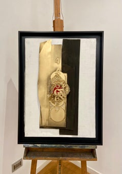 Anna Spagna, "Pensieri complessi" - 2026 Mischtechnik auf Leinwand