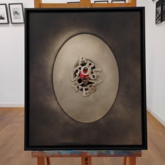 "Wrong thoughts" - 2025 mixed media on board